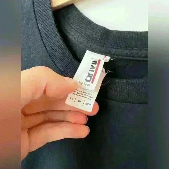 Embrace the Unknown Skull Black Graphic T-Shirt Goth Emo Punk Indie Sleeze XS - Picture 3 of 9